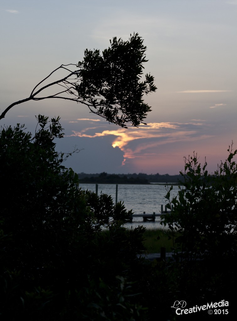 Sunset at Cedar Street Park Emerald Isle, NC