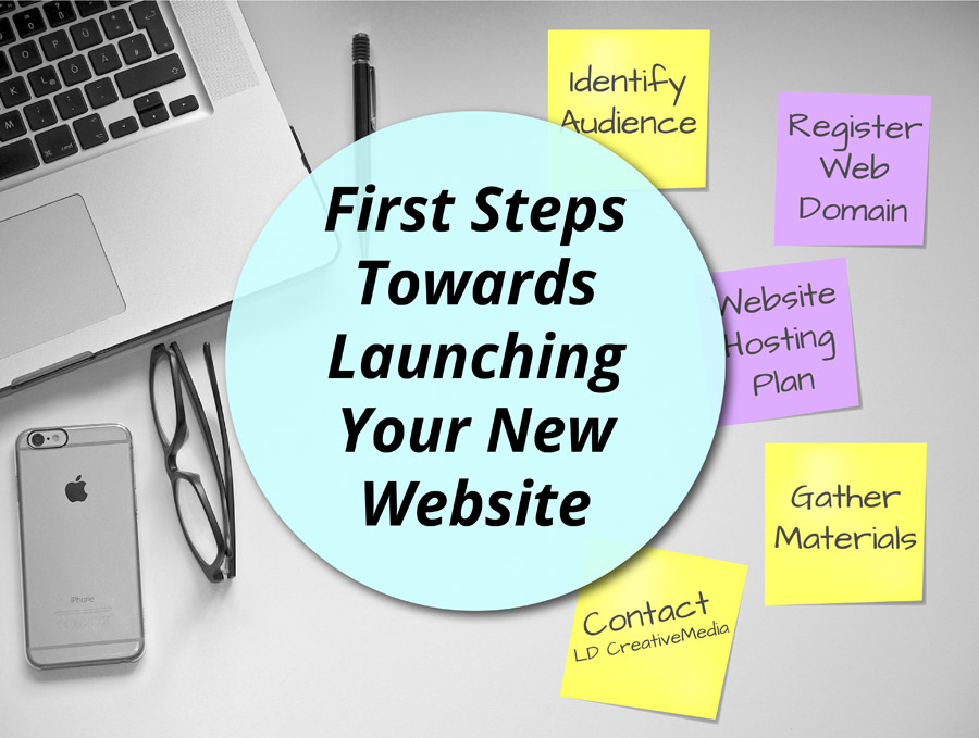 First Steps towards launching Your New Website