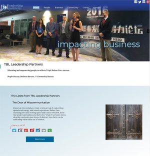 Website Redesign for TBL Leadership Partners - tblleaders